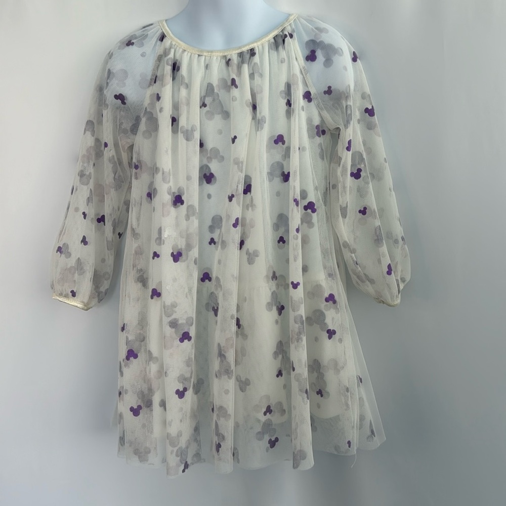 💜3/$15 Disney Junior Layered Tulle Mickey Dress - 3T